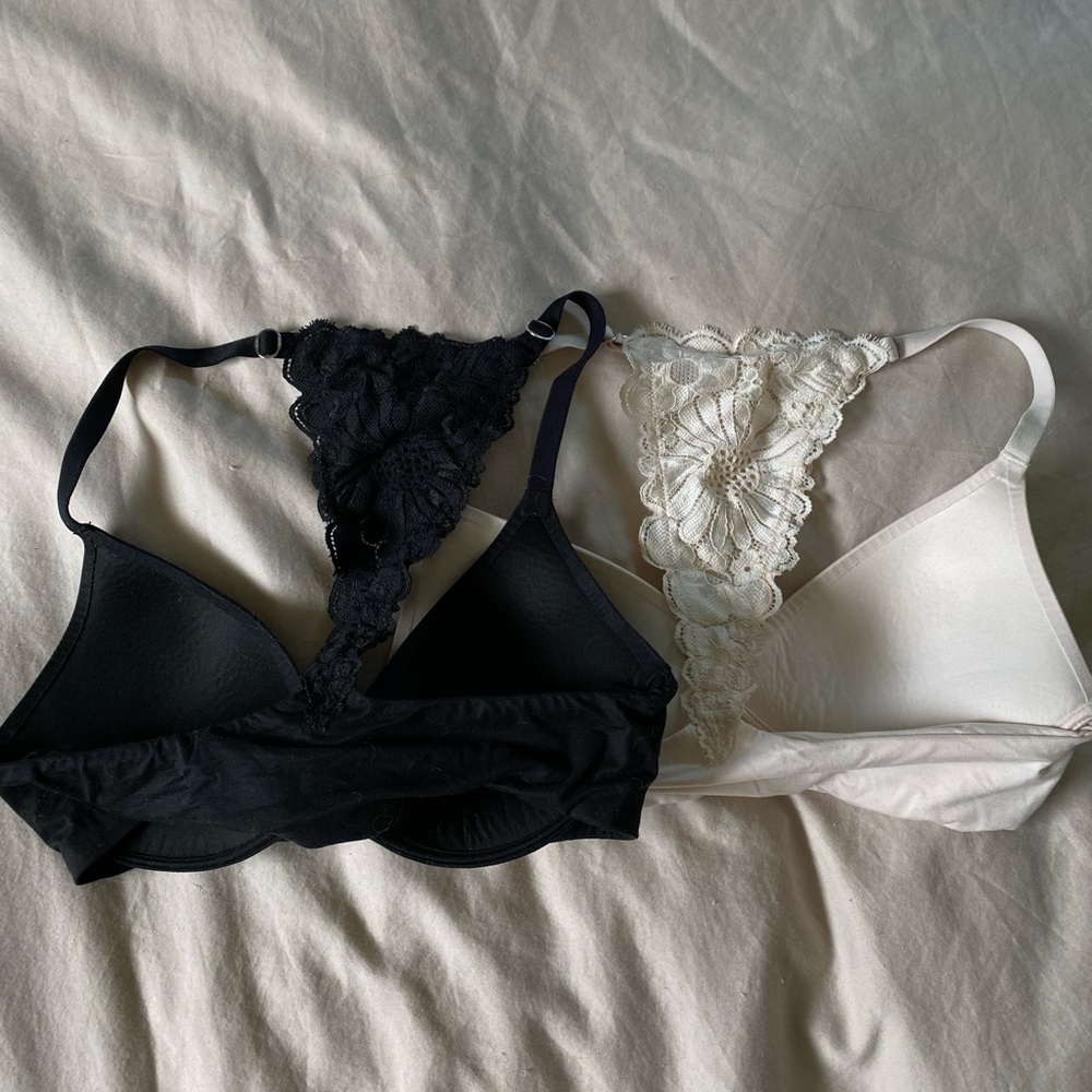 Aerie real sunny wireless bralettes - 2pack